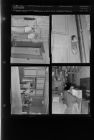 Meadowbrook branch bank attempted robbery (4 Negatives), December 1955 - February 1956, undated [Sleeve 24, Folder b, Box 9]